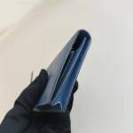 Hermes, Béarn Wallet, , Blue, Very Very  Good - Image 14
