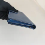 Hermes, Béarn Wallet, , Blue, Very Very  Good - Image 16