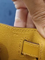 Hermes, Kelly, 28, Yellow, Like New - Image 15