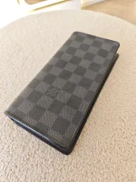 Louis Vuitton, Brazza Wallet, , Black, Good - Image 16