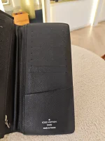 Louis Vuitton, Brazza Wallet, , Black, Good - Image 21