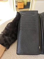 Louis Vuitton, Brazza Wallet, , Black, Good - Image 22
