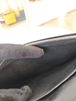 Louis Vuitton, Brazza Wallet, , Black, Good - Image 27