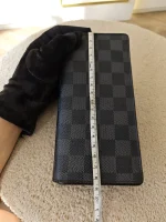 Louis Vuitton, Brazza Wallet, , Black, Good - Image 29