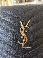 YSL, New Pouch, , Black, Very Like New - Image 14