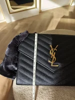 YSL, New Pouch, , Black, Very Like New - Image 43