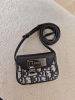 Dior, Lock Nano Pouch, Nano, Black, Very Very  Good - Image 2