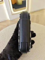 Dior, Lock Nano Pouch, Nano, Black, Very Very  Good - Image 8