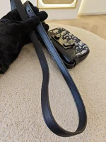 Dior, Lock Nano Pouch, Nano, Black, Very Very  Good - Image 22
