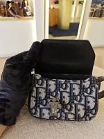 Dior, Lock Nano Pouch, Nano, Black, Very Very  Good - Image 24