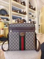 Gucci, [Gucci] Ophidia Messenger Bag, Medium, Beige, Very Very  Good - Image 3
