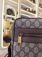 Gucci, [Gucci] Ophidia Messenger Bag, Medium, Beige, Very Very  Good - Image 7