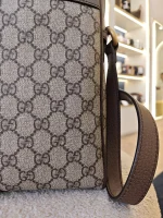 Gucci, [Gucci] Ophidia Messenger Bag, Medium, Beige, Very Very  Good - Image 9