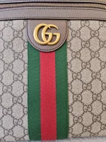 Gucci, [Gucci] Ophidia Messenger Bag, Medium, Beige, Very Very  Good - Image 11
