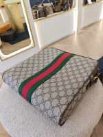 Gucci, [Gucci] Ophidia Messenger Bag, Medium, Beige, Very Very  Good - Image 18