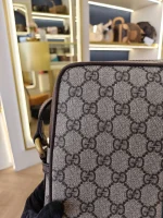 Gucci, [Gucci] Ophidia Messenger Bag, Medium, Beige, Very Very  Good - Image 21