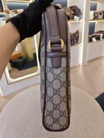 Gucci, [Gucci] Ophidia Messenger Bag, Medium, Beige, Very Very  Good - Image 25
