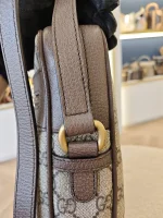 Gucci, [Gucci] Ophidia Messenger Bag, Medium, Beige, Very Very  Good - Image 28