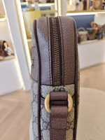 Gucci, [Gucci] Ophidia Messenger Bag, Medium, Beige, Very Very  Good - Image 29