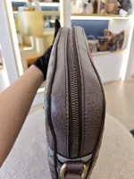 Gucci, [Gucci] Ophidia Messenger Bag, Medium, Beige, Very Very  Good - Image 33