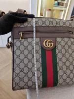 Gucci, [Gucci] Ophidia Messenger Bag, Medium, Beige, Very Very  Good - Image 47