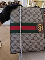 Gucci, [Gucci] Ophidia Messenger Bag, Medium, Beige, Very Very  Good - Image 48