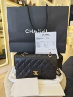 Chanel, Classic 9", 9", Black, Like New - Image 2