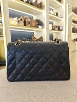 Chanel, Classic 9", 9", Black, Like New - Image 6