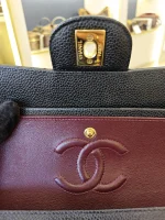Chanel, Classic 9", 9", Black, Like New - Image 31