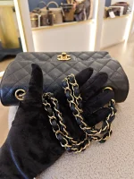 Chanel, Classic 9", 9", Black, Like New - Image 38