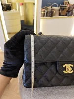 Chanel, Classic 9", 9", Black, Like New - Image 41