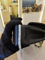 Chanel, Classic 9", 9", Black, Like New - Image 44