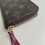 Louis Vuitton, Clemence Wallet, , Brown, Good - Image 3