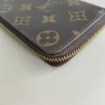Louis Vuitton, Clemence Wallet, , Brown, Good - Image 5