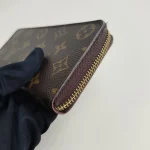 Louis Vuitton, Clemence Wallet, , Brown, Good - Image 9