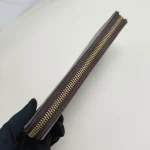 Louis Vuitton, Clemence Wallet, , Brown, Good - Image 11