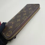 Louis Vuitton, Clemence Wallet, , Brown, Good - Image 12