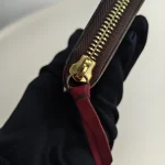 Louis Vuitton, Clemence Wallet, , Brown, Good - Image 16