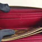 Louis Vuitton, Clemence Wallet, , Brown, Good - Image 23