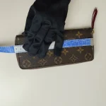 Louis Vuitton, Clemence Wallet, , Brown, Good - Image 26