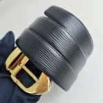 Louis Vuitton, Twist Belt, , Black, Very Very  Good - Image 4