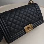 Chanel, Chanel Boy 10, 10", Black, Like New - Image 10