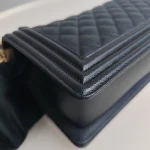Chanel, Chanel Boy 10, 10", Black, Like New - Image 11