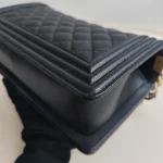Chanel, Chanel Boy 10, 10", Black, Like New - Image 14