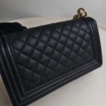 Chanel, Chanel Boy 10, 10", Black, Like New - Image 18