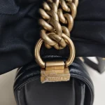 Chanel, Chanel Boy 10, 10", Black, Like New - Image 20