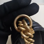 Chanel, Chanel Boy 10, 10", Black, Like New - Image 30