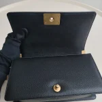 Chanel, Chanel Boy 10, 10", Black, Like New - Image 38