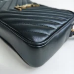 YSL, Lou Camera Bag, 9", Black, Like New - Image 10