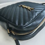 YSL, Lou Camera Bag, 9", Black, Like New - Image 12